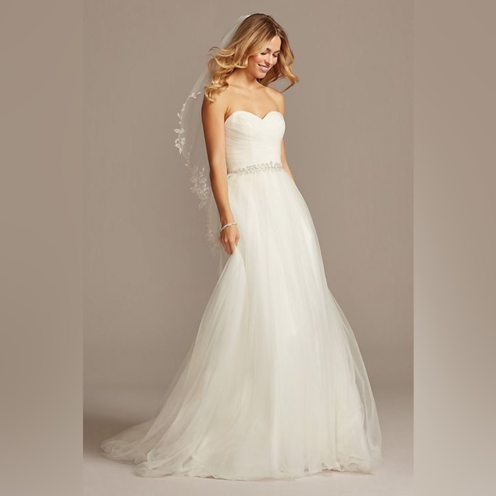 David’s Bridal Tulle Ballgown